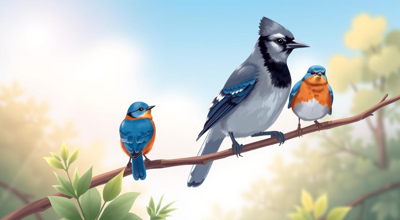 Blue jay vs bluebird