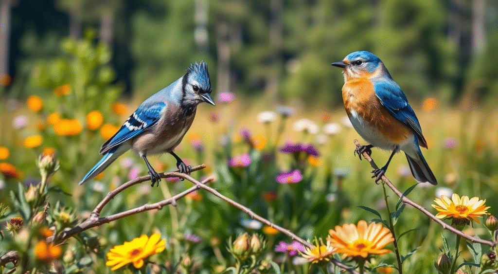 Blue Jay vs Bluebird