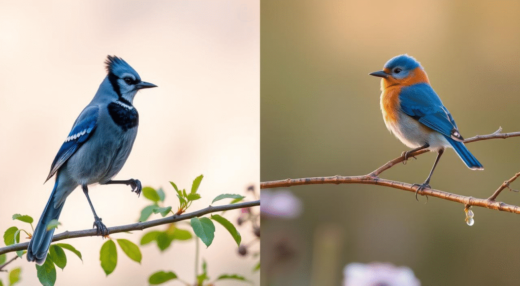 Blue Jay vs Bluebird