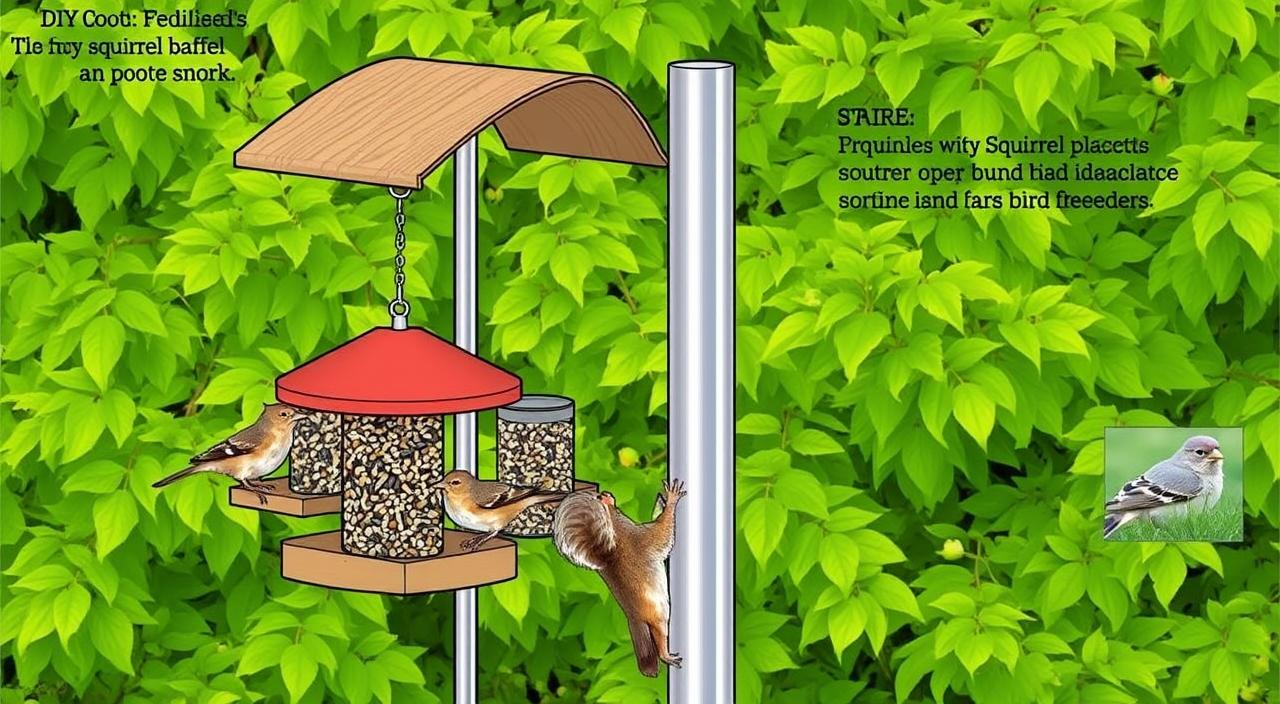 DIY squirrel baffle