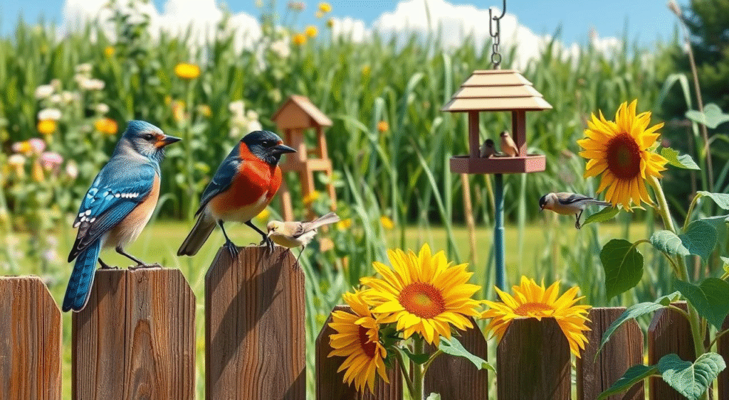 Backyard birds identification