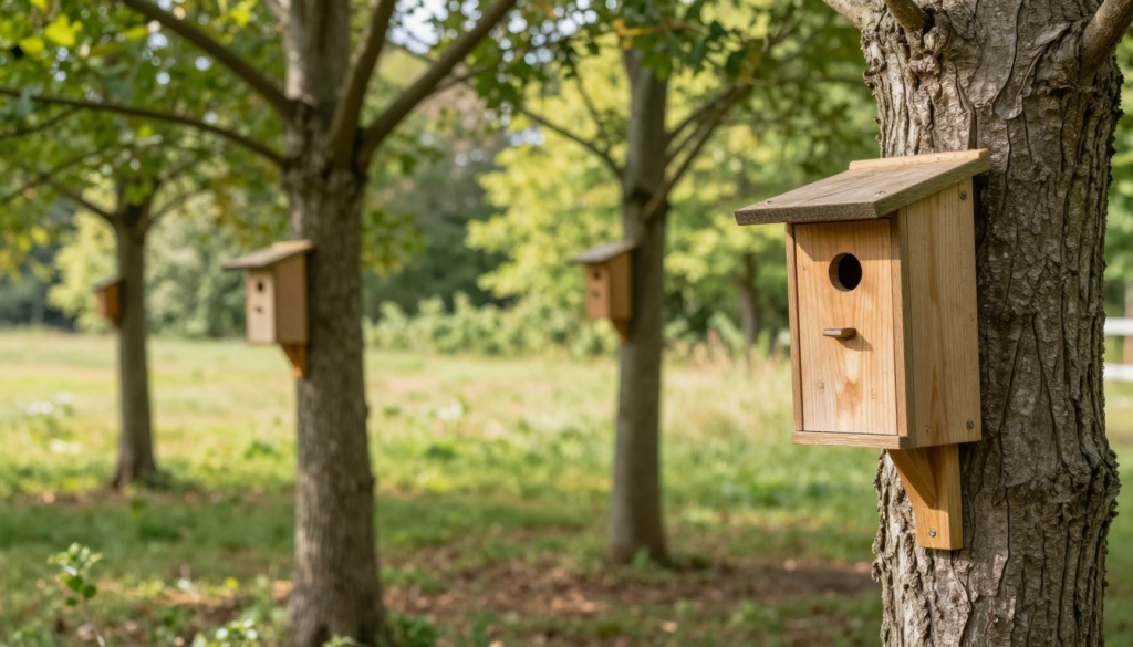 Cavity-Nesting Songbirds Nest Box Placement