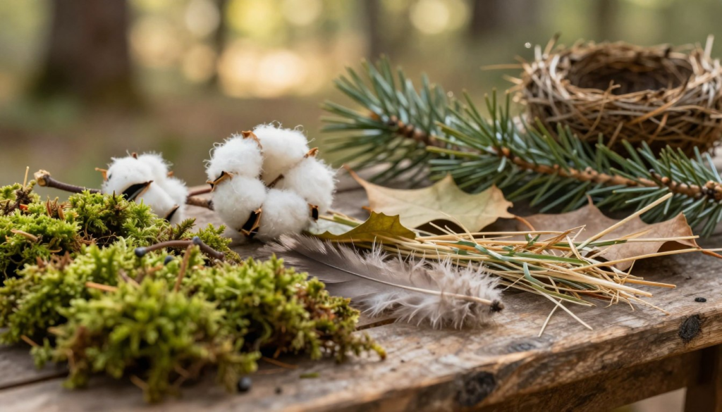 safe nesting materials for birds
